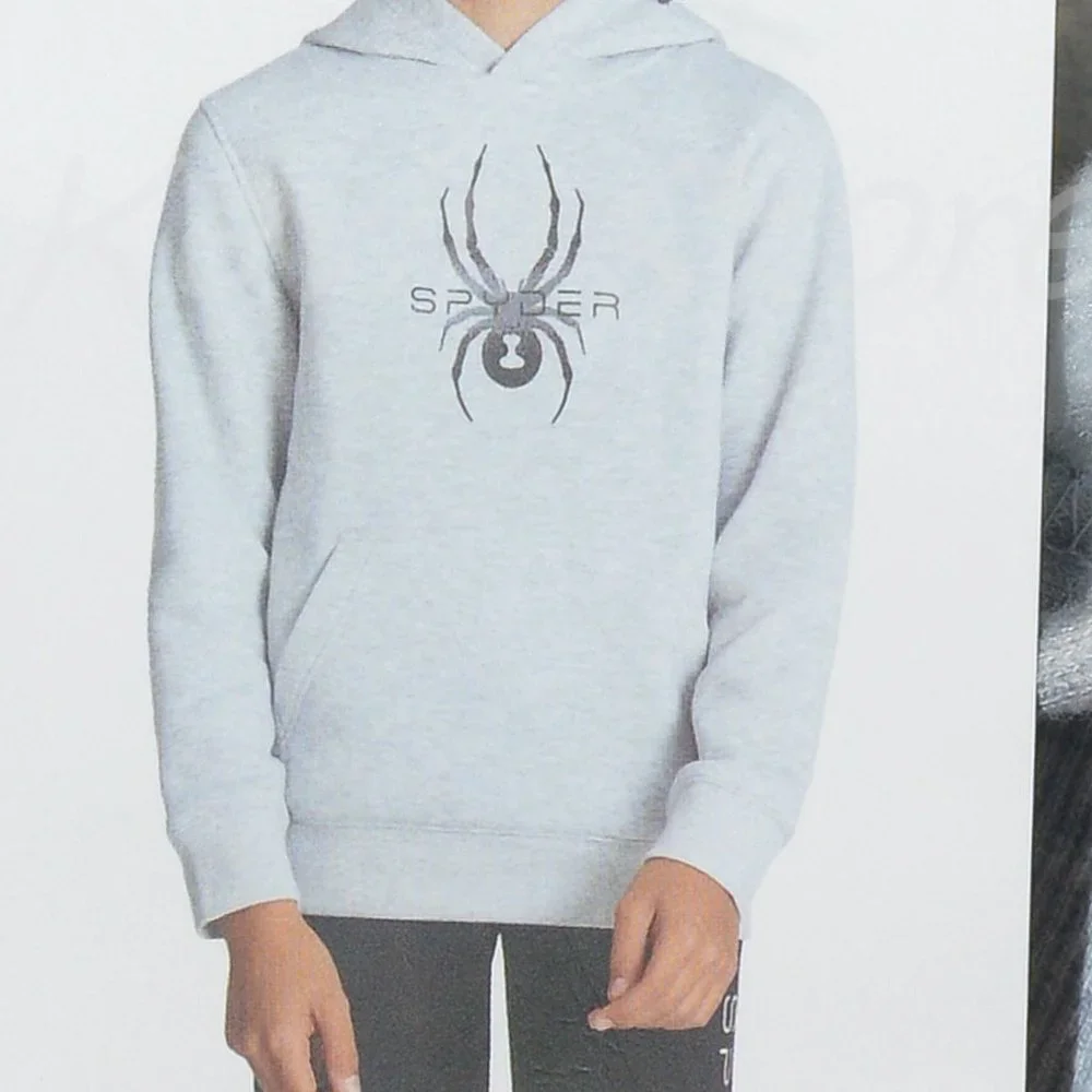 Spyder boys youth hoodie Gray - Picture 6 of 6